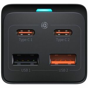 Ciabatta elettrica Baseus - 2 x USB tipo A, 2 x USB tipo C, 1 x alimentazione CA - 1,50 m Cord - 16 A Attuale - 120 V AC, 