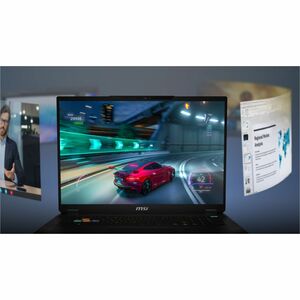 MSI Stealth A18 AI+ Stealth A18 AI+ A3XWIG-009US 18" Copilot+ PC Gaming Notebook - UHD+ - 120 Hz - AMD Ryzen AI 9 HX 370 -