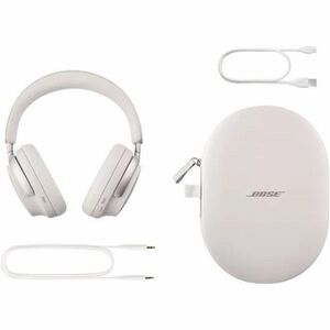 Bose QuietComfort Ultra 有线/无线 头戴式, 挂耳式 立体声 耳机 - 双声道 - 头戴护耳式 - 914.4 cm - 蓝牙 - 99.1 cm 线缆 - 降噪 麦克风 - 降噪 - 迷你手机（3.5毫米）