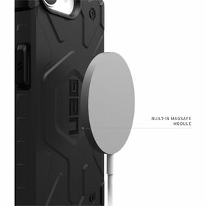 Urban Armor Gear Pathfinder Rugged Case for Apple iPhone 16e Smartphone - Hex Pattern - Black - Impact Resistant, Shock Ab