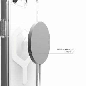 Plyo iPhone 16e Case - Ice/White - For Apple iPhone 16e Smartphone - Ice/White - Shock Absorbing, Yellowing Resistant, Dro