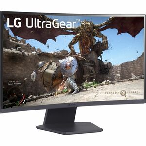 Monitor LED para juegos LG UltraGear 27GS60QC-B 27" (68.6cm) Class WQHD Pantalla curva - 16:9 - Negro - 27" (68.6cm) Viewa