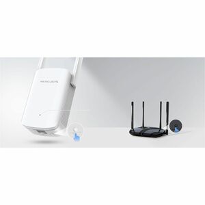 Range extender wireless Mercusys ME60X - Dual Band - Wi-Fi 6 - IEEE 802.11 a/b/g/n/ac/ax - 1,46 Gbit/s - 2,40 GHz, 5 GHz -
