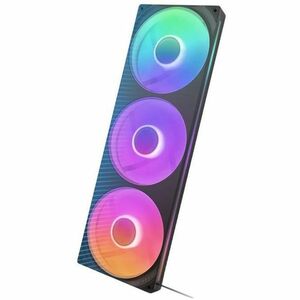 NZXT F420 RGB Core RF-U42HF-B1 Cooling Fan - PC - 3 x Fan(s) - 167.54m³/h Maximum Airflow - 2000 rpm - Fluid Dynamic Beari