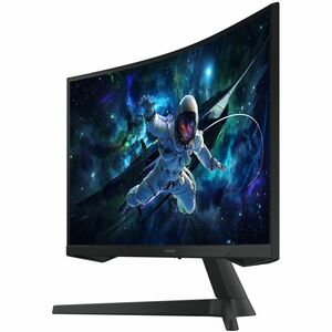 Monitor LED para juegos Samsung Odyssey G5 S27CG552EL 27" (68.6cm) Class WQHD Pantalla curva - 16:9 - Negro - 27" (68.6cm)