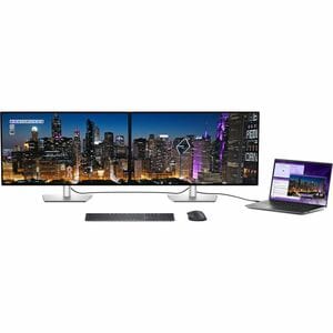 Dell UltraSharp U3225QE 32 Zoll Klasse 4K UHD LED-Monitor - 16:9 Format - Silber - 80 cm (31,5 Zoll) Viewable - IPS-Techno