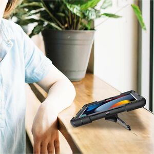 Funda rígida con soporte para iPad® de 10.2" (8ª y 9ª Gen) - Amortiguador, Resistente a Golpes, Resistente a Caídas, Resis