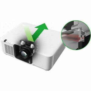 Vivitek DU5053Z-WH 3D DLP Projector - 16:10 - Ceiling Mountable, Tabletop - White - High Dynamic Range (HDR) - 1920 x 1200