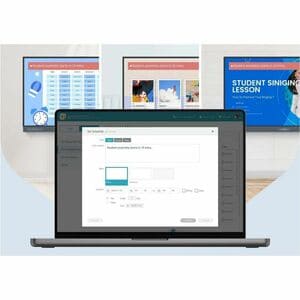 BenQ Board Pro RP8604 4K UHD LCD Collaboration Display - ARM - 8 GB - Touchscreen - 16:9 Rapporto di formato - 3840 x 2160