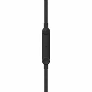 Belkin SOUNDFORM Wired Earbud Stereo Earset - Black - Binaural - In-ear - USB Type C