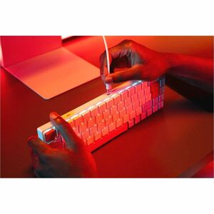 CHERRY XTRFY G80-386A Gaming Keyboard - Compact - Wired/Wireless Connectivity - USB Type A Interface - RGB LED - Nordic - 