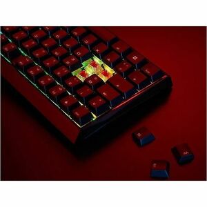 CHERRY XTRFY MX 3.0S Gaming Keyboard - Full-size - Wired/Wireless Connectivity - USB Type A Interface - RGB LED - English 