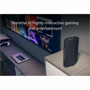 Netgear Nighthawk RS100 Wi-Fi 7 IEEE 802.11be Ethernet Wireless Router - Dual Band - 2.40 GHz ISM Band - 5 GHz UNII Band -