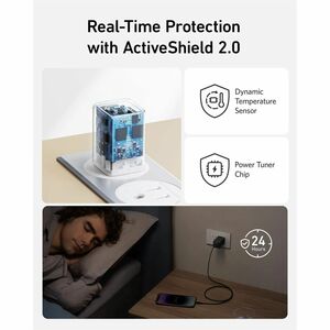 ANKER 523 Charger (Nano 3, 47W) - 47 W - Black Stone