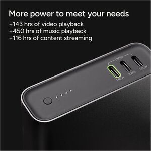 mophie powerstation Power Bank - Black - Black