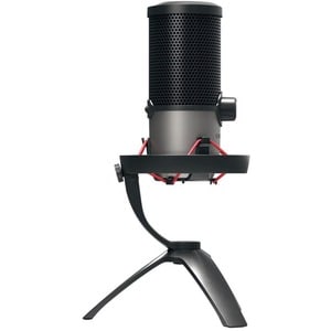 Microfono CHERRY UM 6.0 Advanced - Cavo - Argento, Nero - 2,50 m - 20 Hz a 20 kHz - Cardioid, Omni-directional - Supporto 
