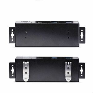 StarTech.com 7-Port Industrial USB 10Gbps Hub with Power Adapter, Mountable, 5x USB-A and 2x USB-C Downstream Ports, ESD P