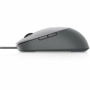 Dell Pro MS3220 Mouse - USB 2.0 - Laser - 5 Button(s) - 2 Programmable Button(s) - Titan Gray - 1 - Mac, PC - Cable - 3200