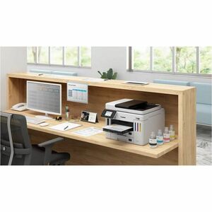 Canon MAXIFY GX7150 Wired & Wireless MegaTank Inkjet Multifunction Printer - Colour - Copier/Fax/Printer/Scanner - 600 x 1