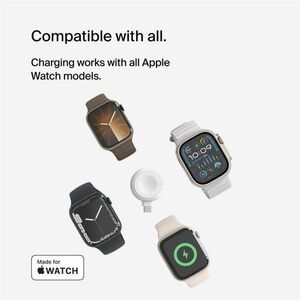 Belkin BoostCharge Induktionsladegerät - Weiß - für Smartwatch - Schnellaufladung