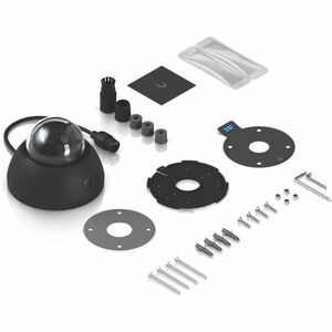 Ubiquiti UniFi 8 Megapixel 4K Network Camera - Color - Dome - Black - 131.23 ft Infrared Night Vision - 3840 x 2160 Fixed 