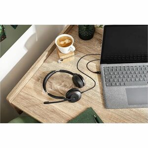 Jabra Evolve2 30 SE Com fios Na orelha, Headset Estéreo Fone de ouvido - Microsoft Teams Certification - Binaural - Supra-