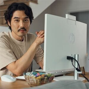 HP 24-cr0000i 24-cr0138d All-in-One Computer - Intel Core i5 - 8 GB - 512 GB SSD - 60.5 cm (23.8") Full HD - Desktop - She