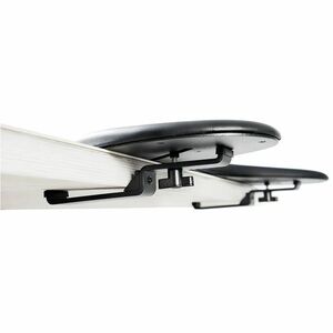 Contour Wrist Rest ArmSupport RollerMouse Max - 0.90" Height x 23.63" Width x 10.12" Depth - Red - Leatherette, Vegan Leat