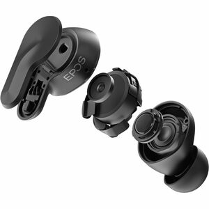 EPOS ADAPT E1 True Wireless Ohrhörer Stereo Ohrhörerset - Schwarz - Microsoft-Teams-Zertifizierung - Binaural - In-Ear - B
