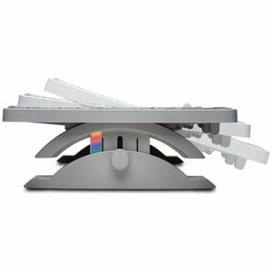 Kensington SmartFit SoleMate Pro Elite Footrest - 90 mm - 120 mm Adjustable Height - 18° Tilt - Fabric