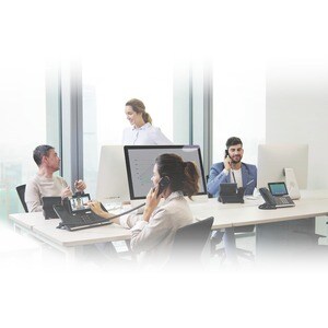 Yealink SIP-T54W IP Phone - Corded/Cordless - Corded/Cordless - Bluetooth, Wi-Fi - Wall Mountable, Desktop - Classic Gray 