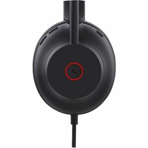 Yealink UH35 Dual USB-C/A Wired Over-the-head Stereo Headset - Black - Microsoft Teams Certification - Binaural - Supra-au