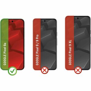 Displex Real Glass 10H Gehärtetes Glas, Glas Displayschutz für Google - Transparent - für P-OLED Smartphone - Kratzfest, S
