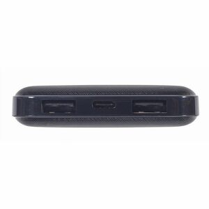 Power Bank Gembird - Nero - Per Tablet PC, Smartphone - Ioni polimeri di litio - 10000 mAh - 12 W - 2,40 A - 5 V DC Uscita