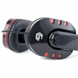 Cuffie da gaming Gembird GHS-402 Cavo Over-the-head Stereo - Nero lucido - Binaural - Circumaurale - 32 Ohm - 20 Hz a 20 k