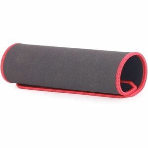Mouse pad da gaming Gembird - Grande - 400 mm x 450 mm - Nero - Gomma naturale, Schiuma - Anti-scivolo, Anti-strappo - Mouse