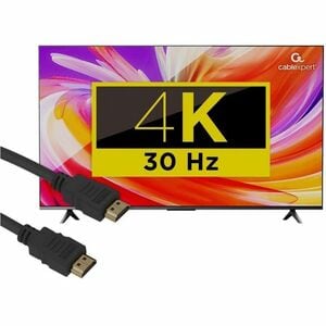Cavo A/V Cablexpert - 15 m HDMI - Cable for Dispositivo audio/video - 10,3 Gbit/s - Supporta fino a3840 x 2160 - Oro Conne