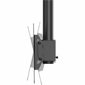 Neomounts Ceiling Mount for TV - Black - Height Adjustable - 1 Display(s) Supported - 58.4 cm to 106.7 cm (42") Screen Sup