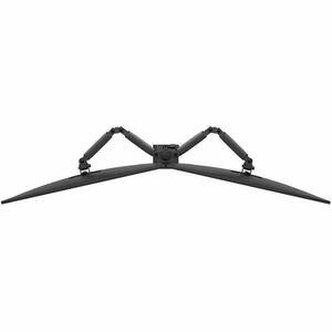 Neomounts NERO Mounting Arm for Monitor - Black - Height Adjustable - 2 Display(s) Supported - 25.4 cm to 81.3 cm (32") Sc
