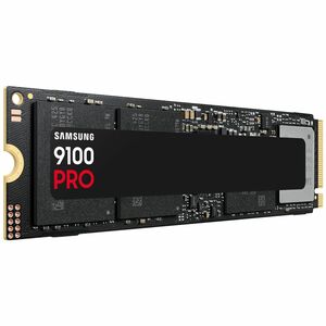 Samsung 9100 PRO 1 TB Solid State Drive - M.2 2280 Internal - PCI Express NVMe (PCI Express NVMe 5.0 x4) - Black - Desktop
