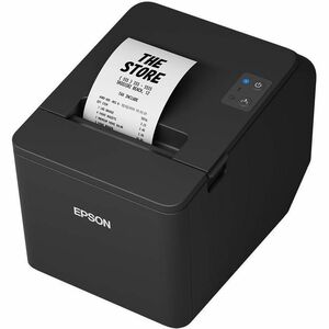 Epson TM-T20IV (101) POS System, Hospitality Direct Thermal Printer - Monochrome - Receipt Print - USB - Serial - UK - Wit
