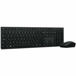 Lenovo Professional Tastatur & Maus - Deutsch - Tastatur, Kabellos, Bluetooth/RF 2,40 GHz USB Typ-A, Schere - Maus, Optisc