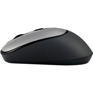Adesso iMouse A10 Mouse - Radio Frequency - USB - Optical - Black, Grey - Wireless - 9.14 m - 2.40 GHz - 1600 dpi - Scroll