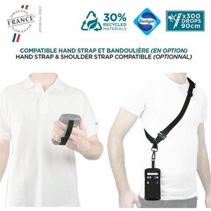 MOBILIS Protech Rugged Case for Handheld Computer - Black - Drop Resistant, Shock Resistant, Bacterial Resistant, Scratch 