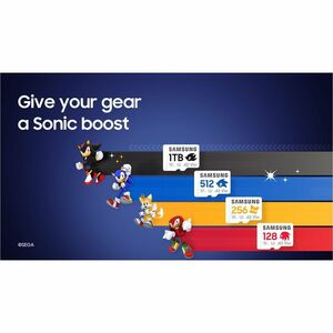 Samsung PRO Plus MB-MD128S 512 GB Class 10/UHS-I (U3) V30 microSDXC - 1 - 180 MB/s Read - 130 MB/s Write