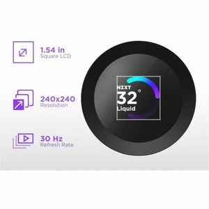 NZXT Kraken Plus 360 RL-KN360-B2 Cooling Fan/Radiator/Pump - Processor - 120 mm Maximum Fan Diameter - 3 x Fan(s) - 124.83