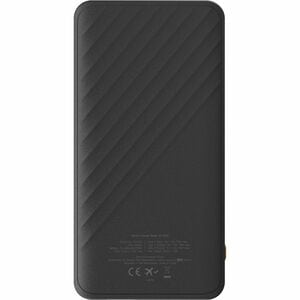 Xtorm Go2 Power Bank - Charcoal Black - 10000 mAh - 15 W - Charcoal Black