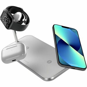 OtterBox Carregador por indução - Branco - Para Smartwatch, iPhone, AirPod - Antiderrapante