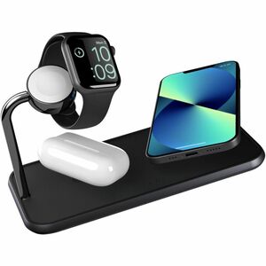 OtterBox Carregador por indução - Para Smartwatch, iPhone, AirPod - Antiderrapante