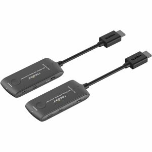 Rocstor TrueReach Mini Portable HDMI over Wireless Extender 4K@60Hz 65ft (20M) - 65.62 ft Range - 2 x USB - 1 x HDMI In - 